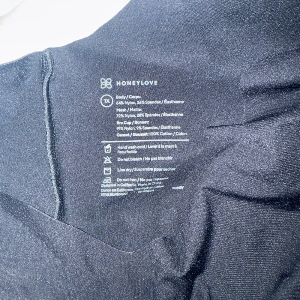 Honeylove Black Shapewear Bodysuit - Picture 6 of 10
